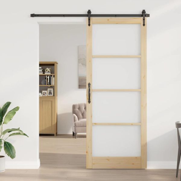 Преплъзваща се врата Естествен 93 x 232 см