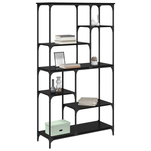 Рафт за книги Черния дъб 99 x 35,5 x 176 cm Инженерно дърво