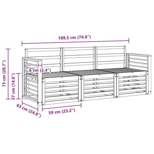 Комплекти дивани 3 pcs