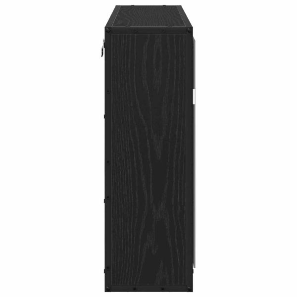 Стенен рафт Черния дъб 65 x 20 x 60 см