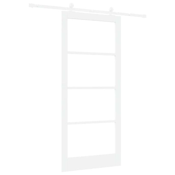 Преплъзваща се врата ORKDAL 93 x 211 см Бяло