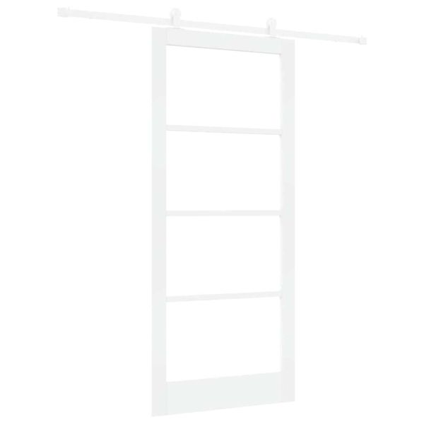 Преплъзваща се врата ORKDAL 93 x 211 см Бяло