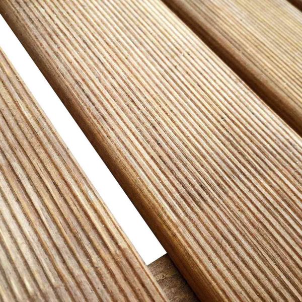 Плочка за decking 12 pcs Кафяво 50 x 50 cm
