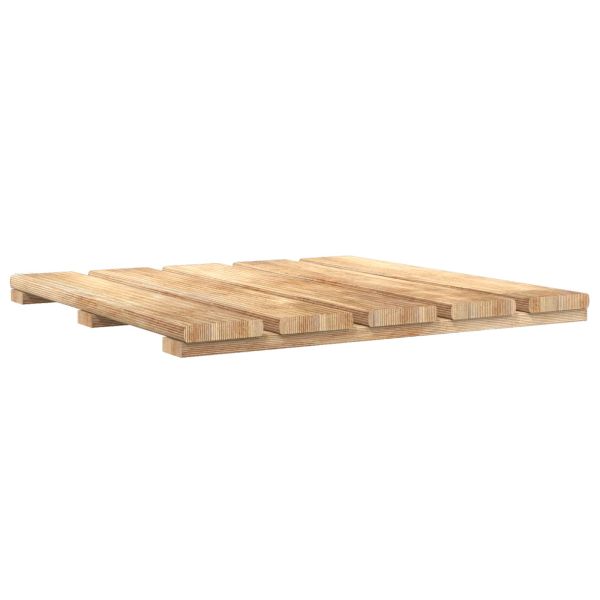 Плочка за decking 18 pcs Кафяво 50 x 50 cm