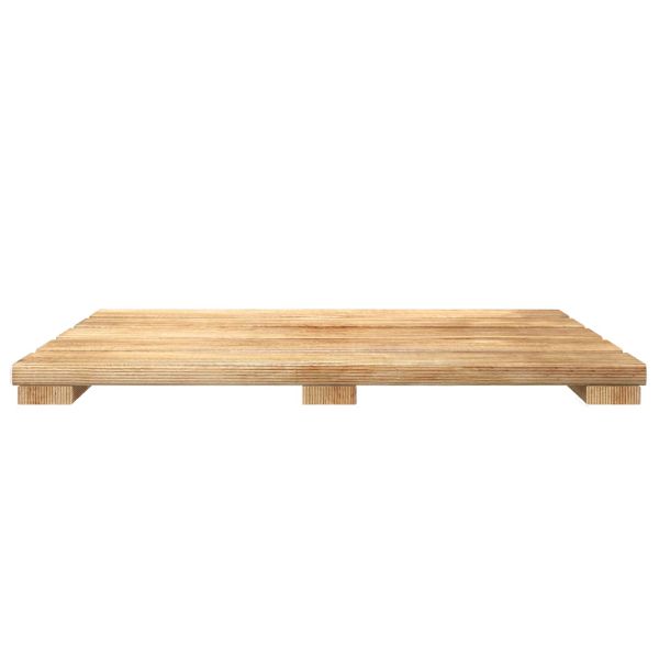 Плочка за decking 18 pcs Кафяво 50 x 50 cm