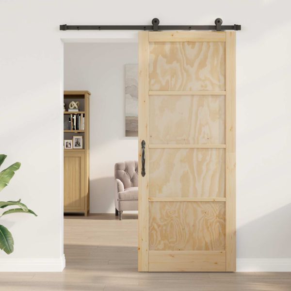 Преплъзваща се врата ORKDAL 86 x 211 см Натурално
