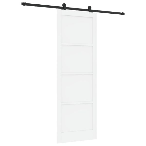 Преплъзваща се врата ORKDAL 83 x 232 см Бяло
