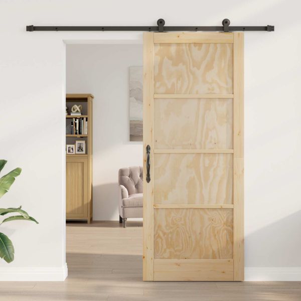 Преплъзваща се врата ORKDAL 86 x 211 см Натурално