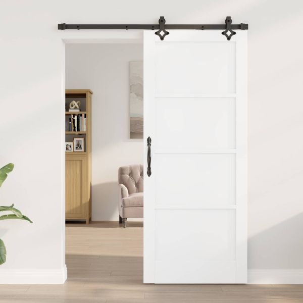Преплъзваща се врата ORKDAL 83 x 202 см Бяло