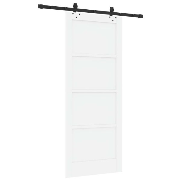 Преплъзваща се врата ORKDAL 83 x 202 см Бяло