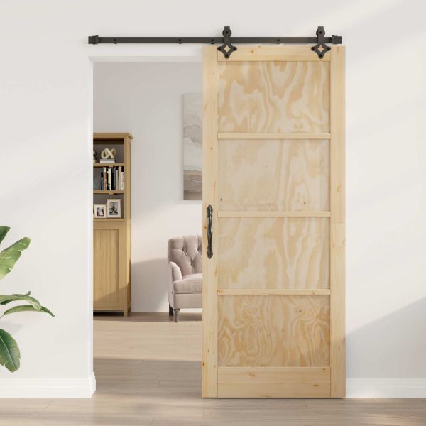 Преплъзваща се врата ORKDAL 86 x 211 см Натурално