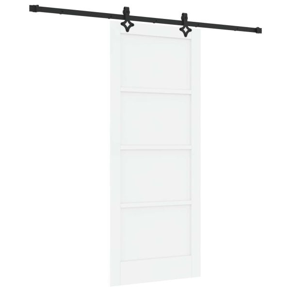 Преплъзваща се врата ORKDAL 83 x 202 см Бяло