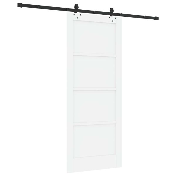 Преплъзваща се врата ORKDAL 83 x 202 см Бяло