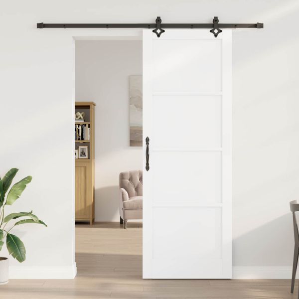 Преплъзваща се врата ORKDAL 83 x 232 см Бяло