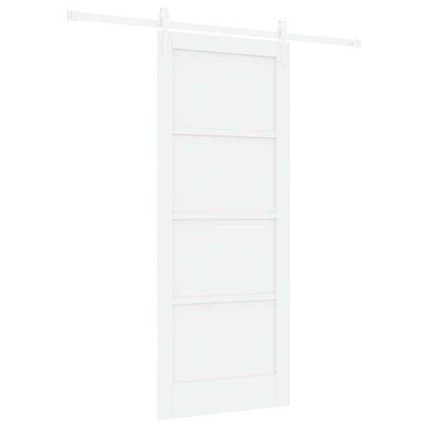 Преплъзваща се врата ORKDAL 83 x 202 см Бяло