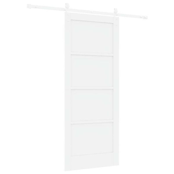 Преплъзваща се врата ORKDAL 83 x 202 см Бяло