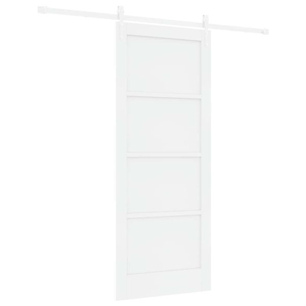 Преплъзваща се врата ORKDAL 83 x 202 см Бяло