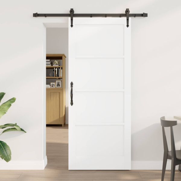 Преплъзваща се врата ORKDAL Бяло 83 x 202 см