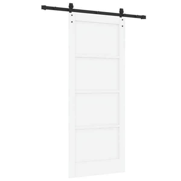 Преплъзваща се врата ORKDAL Бяло 83 x 202 см