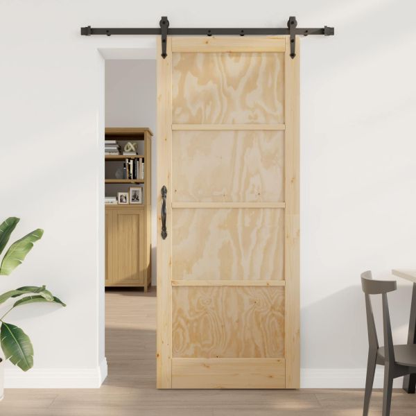 Преплъзваща се врата ORKDAL 86 x 211 см Натурално
