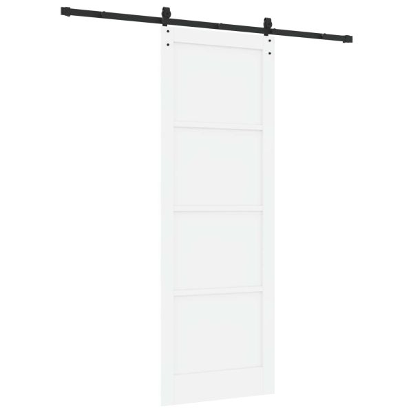 Преплъзваща се врата ORKDAL 83 x 232 см Бяло