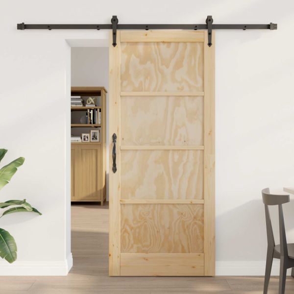 Преплъзваща се врата ORKDAL 86 x 198,5 см Натурално