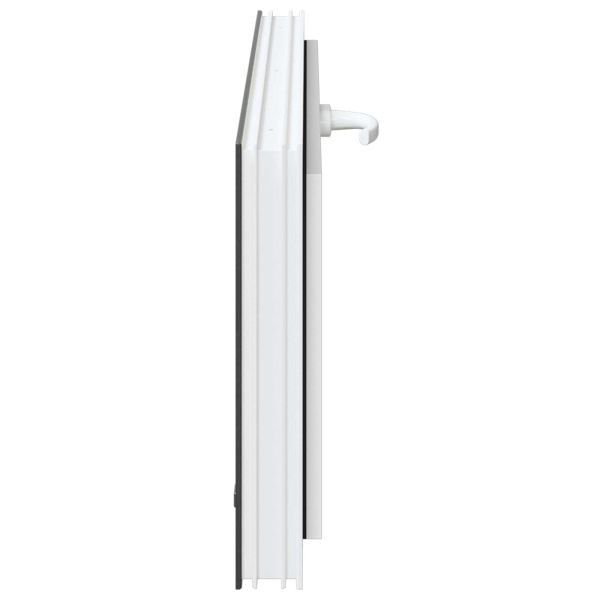 Прозорец за мазе RISOR 100 x 40 cm PVC и стъкло Антрацит