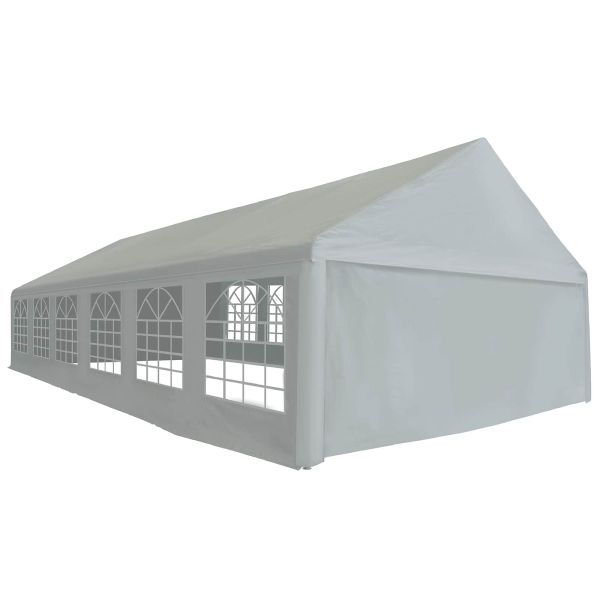 Тент без рамка Сив 12 x 6 м ПЕ
