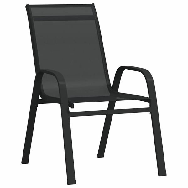 Комплект за хранене в градината 5 pcs Черно