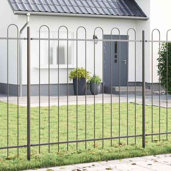 Градска ограда BOXTEL 9 бр. 15,3 x 1,5 м Сив