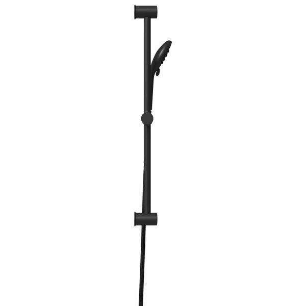 Комплект душ система Черно 70 cm Неръждаема стомана