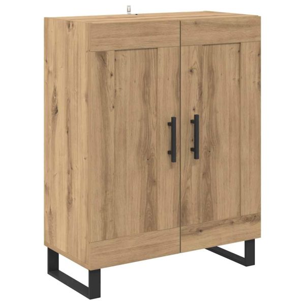 Висок шкаф 2 pcs Дъб 69,5 x 34 x 180 см