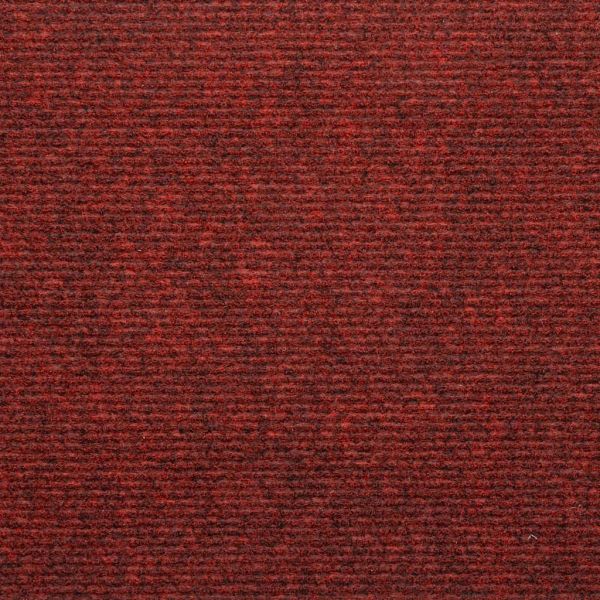 Самозалепващи стелки за стълби, 15 бр, 56x17x3 см, червени