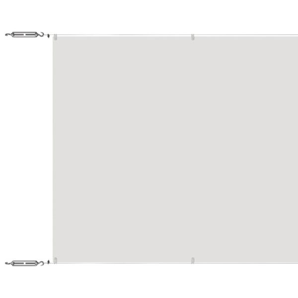 Вертикален сенник, бял, 140x600 см, оксфорд плат