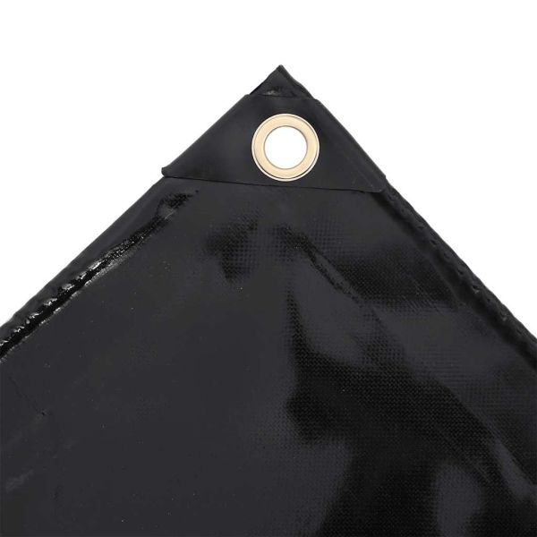 Брезент 650 г/м² 2x3 м черен