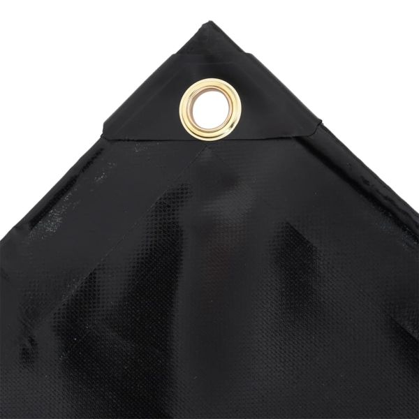 Брезент 650 г/м² 2x3 м черен
