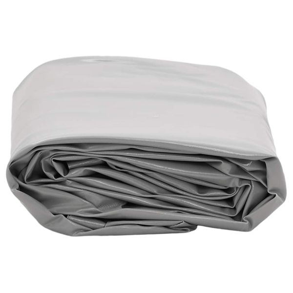 Брезент сив 5x7 м 650 г/м²