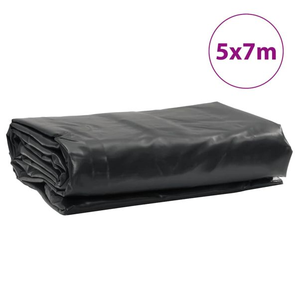 Брезент антрацит 5x7 м 650 г/м²