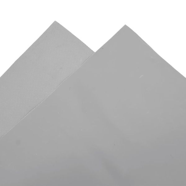 Брезент сив 6x8 м 650 г/м²