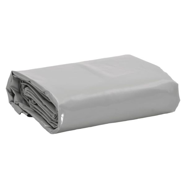 Брезент сив 2,5x4,5 м 650 г/м²