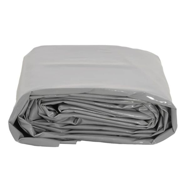 Брезент сив 2,5x4,5 м 650 г/м²