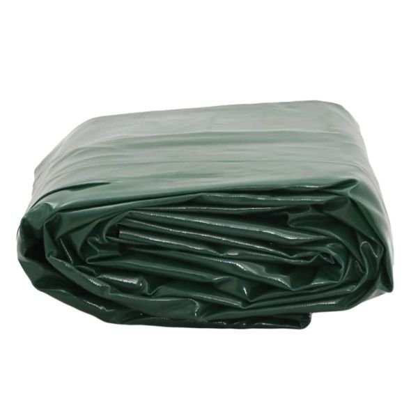 Брезент зелен 4x8 м 650 г/м²