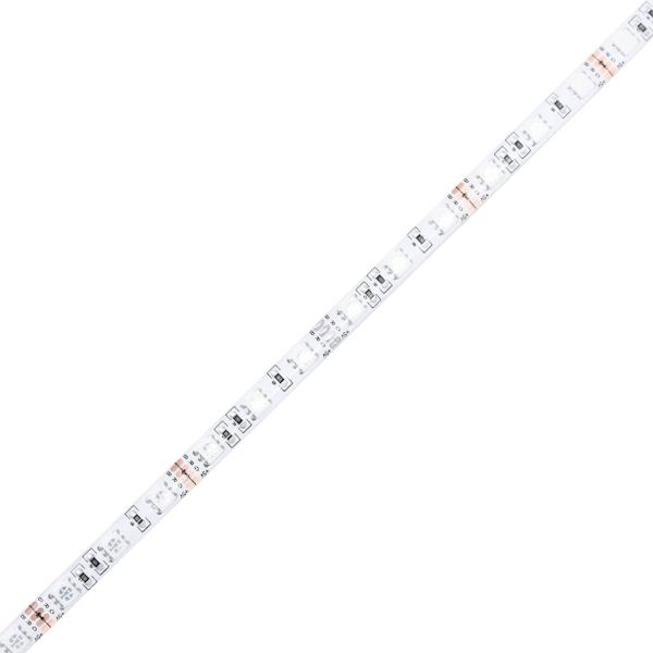Бюро с LED осветление дъб артизан 160x55x91 см инженерно дърво