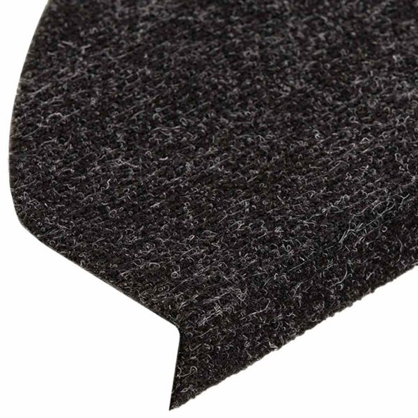Самозалепващи стелки за стъпала 20 бр антрацит 65x22,5x3,5 см