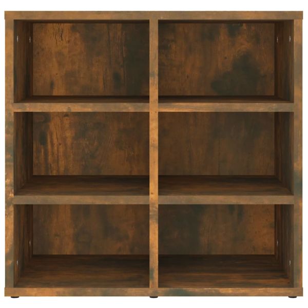 Шкаф за обувки, Опушен дъб, 52,5x30x50 см