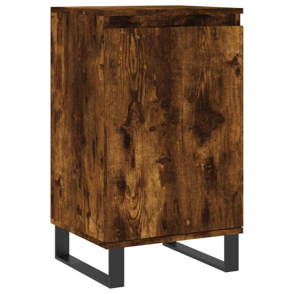 Бюфет опушен дъб 40x35x70 см инженерно дърво