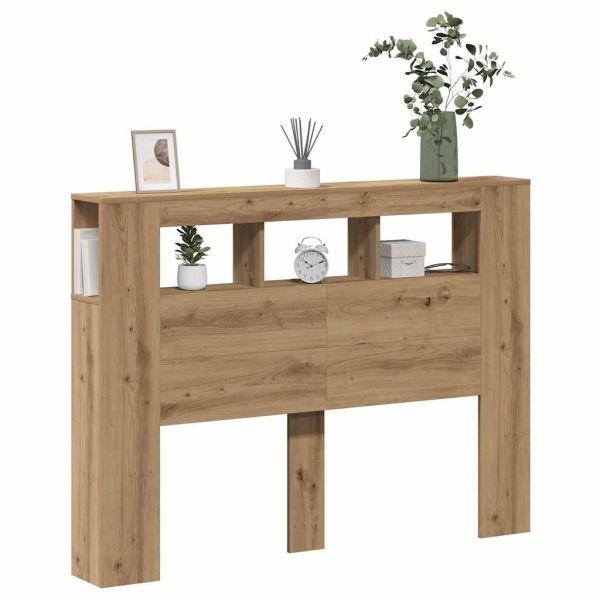 LED табла за глава Artisan Инженерна дървесина