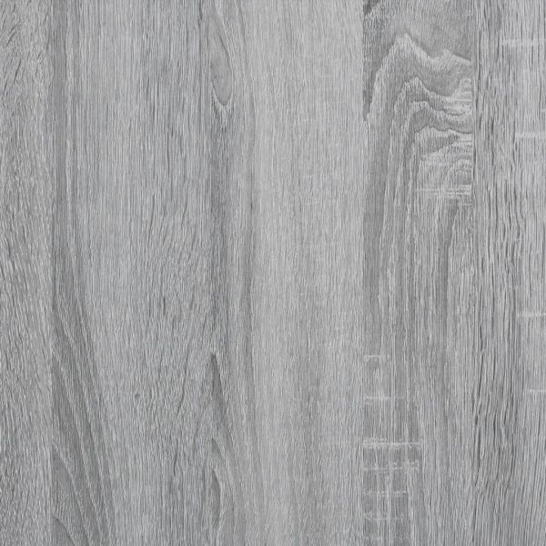 Библиотека, сив сонома, 60x30x77 см, инженерно дърво