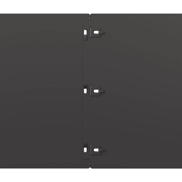 Ограда за трева 20 бр. 25 x 103 cm Студено валцована стомана