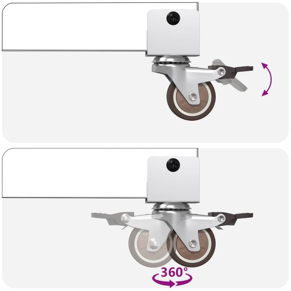 Маса за хранене 140 x 80 x 77 cm Инженерна дървесина Сив Сонома